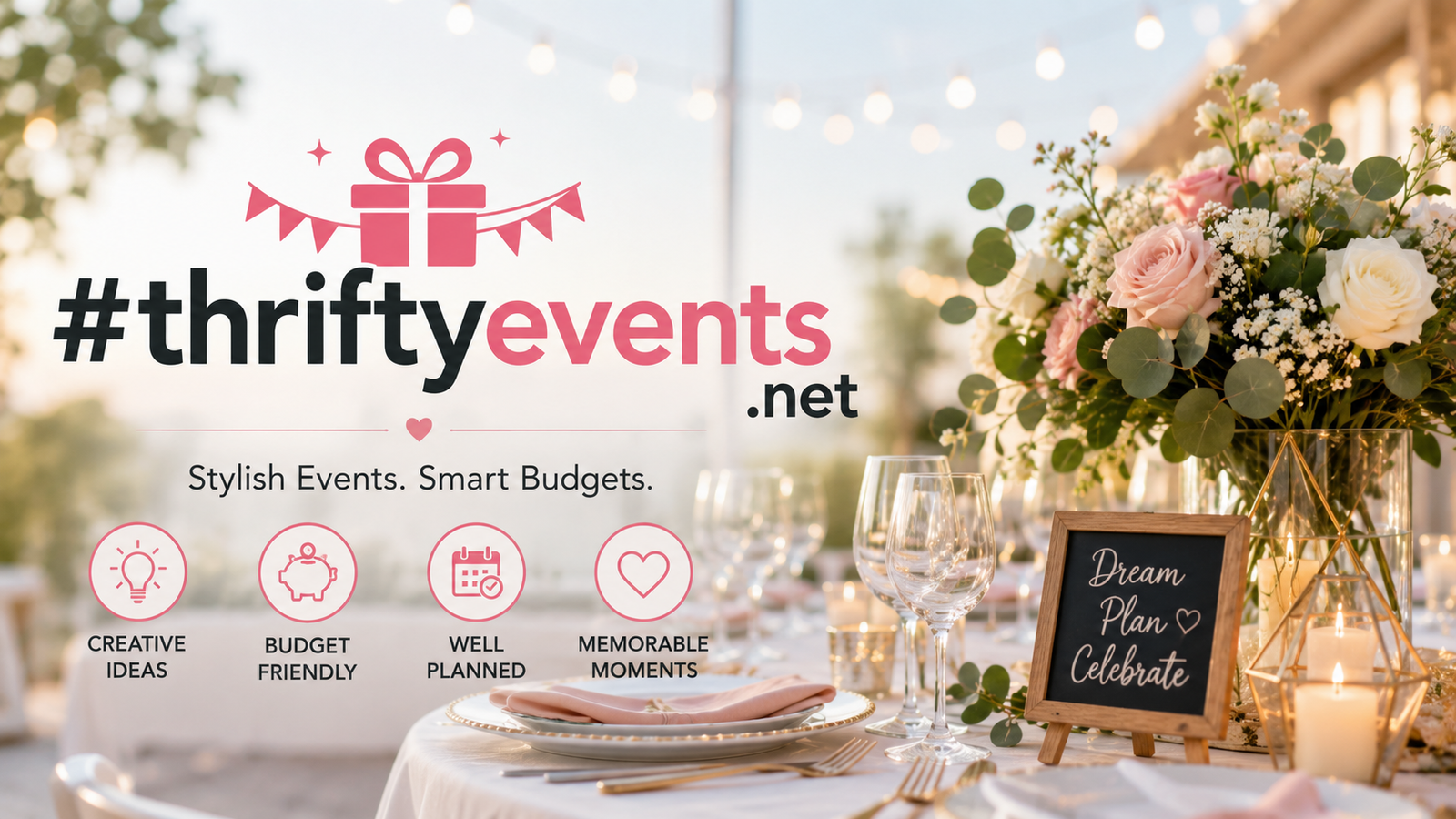 the #ThriftyEvents Net